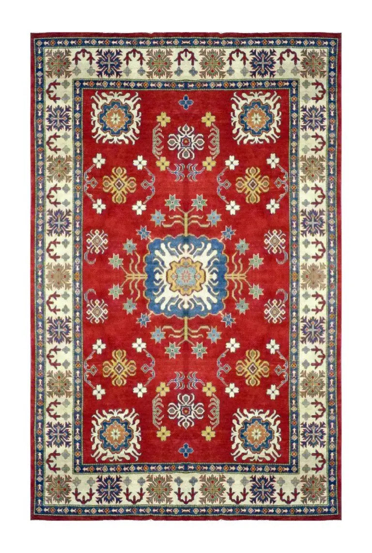 One Of The Kind Afghani Khotan Rug 12'5" x 8'7"